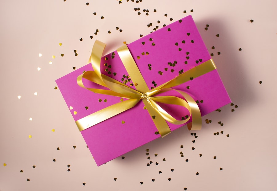 Geschenkbox als Symbol für einlösbare Prämien